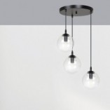Lampa wisząca Cosmo III - Szklane kule Emibig | Kup online