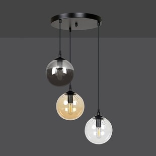 Lampa wisząca Cosmo III - kolorowe szkło, Emibig | Kup teraz!