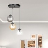 Lampa wisząca Cosmo III - kolorowe szkło, Emibig | Kup teraz!
