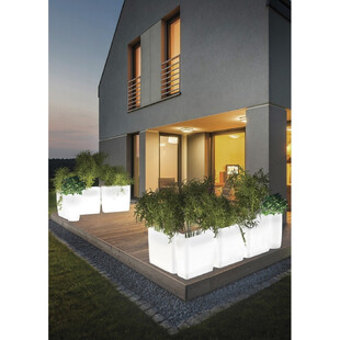 Lampa Flowerpot L Nowodvorski - Oświetlenie Ogrodowe