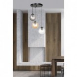 Lampa wisząca Cosmo III - kolorowe szkło, Emibig | Kup teraz!