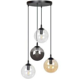 Lampa Cosmo IV - Szklane Kule, Kolor, Emibig | Kup Teraz