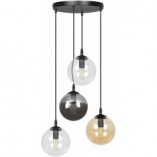 Lampa Cosmo IV - Szklane Kule, Kolor, Emibig | Kup Teraz
