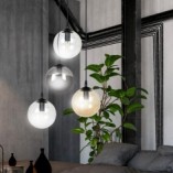 Lampa Cosmo IV - Szklane Kule, Kolor, Emibig | Kup Teraz