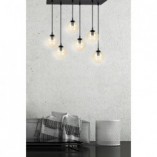 Lampa Wisząca Cosmo VI | Szkło, 6 Punktów | Emibig