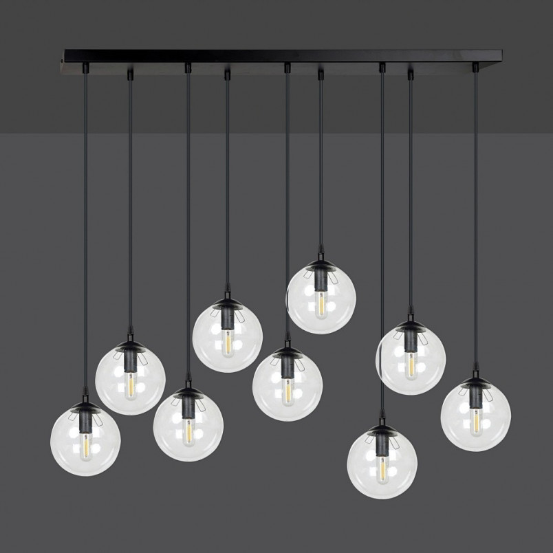 Lampa Wisząca Cosmo IX - Szklane Kule | Emibig