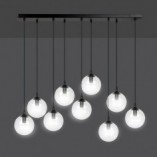 Lampa Wisząca Cosmo IX - Szklane Kule | Emibig
