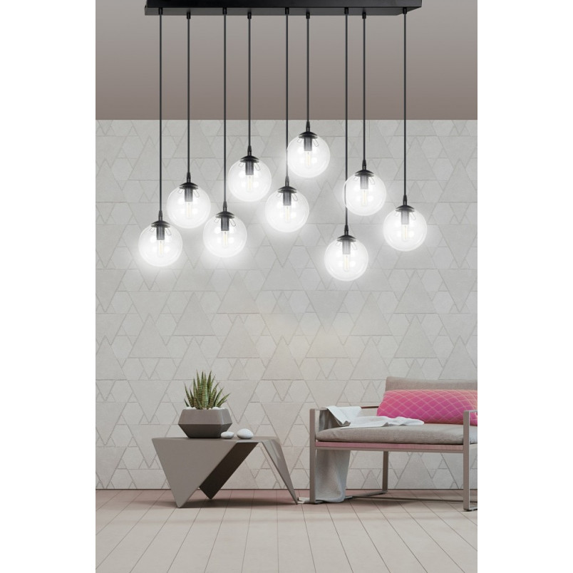 Lampa Wisząca Cosmo IX - Szklane Kule | Emibig