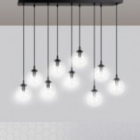 Lampa Wisząca Cosmo IX - Szklane Kule | Emibig