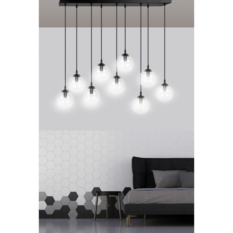 Lampa Wisząca Cosmo IX - Szklane Kule | Emibig