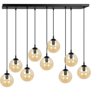 Lampa Cosmo IX - Szklane Kule, Bursztyn, Emibig | Sklep Lamp