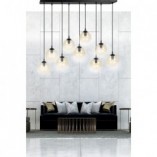 Lampa Cosmo IX - Szklane Kule, Bursztyn, Emibig | Sklep Lamp