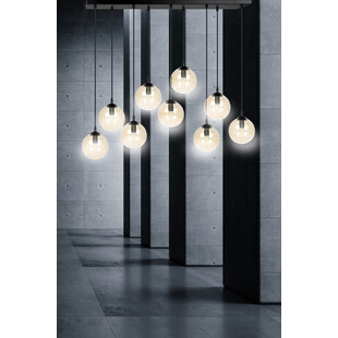 Lampa Cosmo IX - Szklane Kule, Bursztyn, Emibig | Sklep Lamp