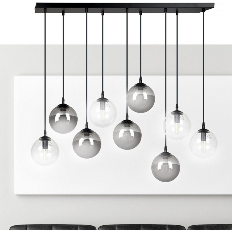 Lampa Wisząca Cosmo IX - Szklane Kule | Emibig