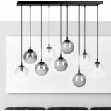 Lampa Wisząca Cosmo IX - Szklane Kule | Emibig