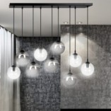 Lampa Wisząca Cosmo IX - Szklane Kule | Emibig
