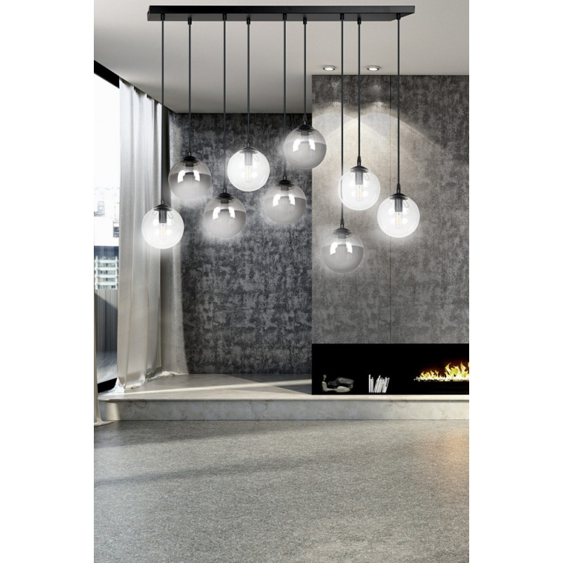 Lampa Wisząca Cosmo IX - Szklane Kule | Emibig