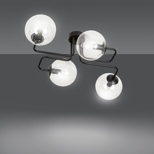 Lampa Sufitowa Brendi IV - Szkło, Modern | Emibig