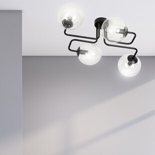 Lampa Sufitowa Brendi IV - Szkło, Modern | Emibig