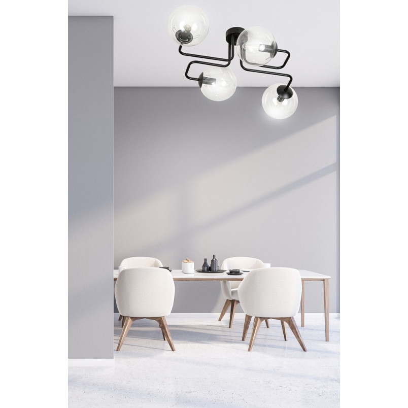 Lampa Sufitowa Brendi IV - Szkło, Modern | Emibig