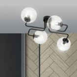 Lampa Sufitowa Brendi IV - Szkło, Modern | Emibig