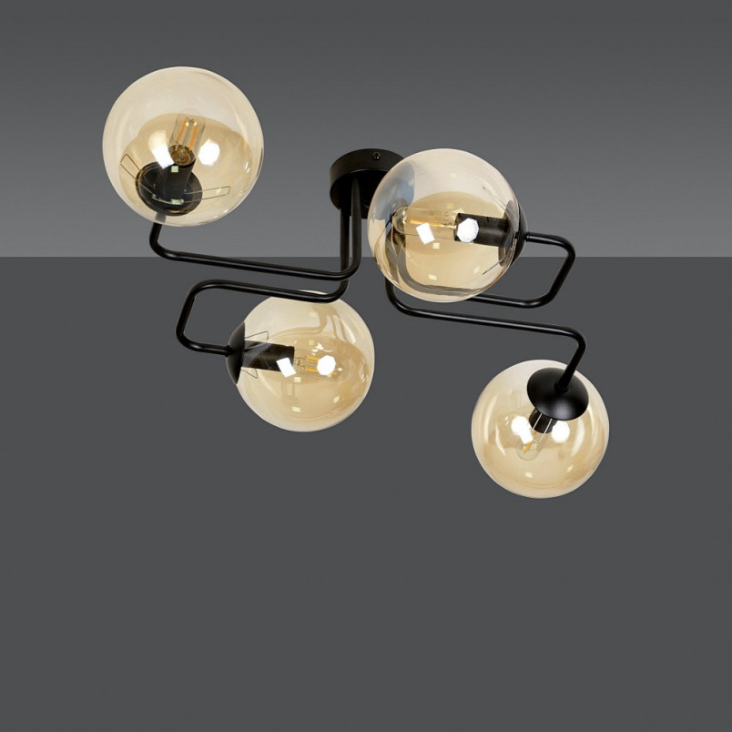Lampa sufitowa szklane kule Brendi IV | Emibig - Nowoczesne oświetlenie