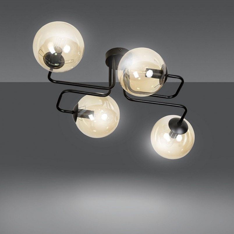 Lampa sufitowa szklane kule Brendi IV | Emibig - Nowoczesne oświetlenie