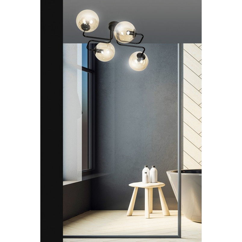 Lampa sufitowa szklane kule Brendi IV | Emibig - Nowoczesne oświetlenie