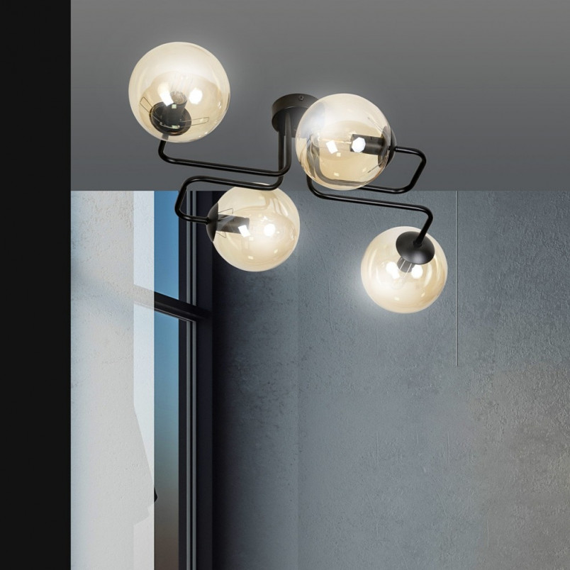 Lampa sufitowa szklane kule Brendi IV | Emibig - Nowoczesne oświetlenie