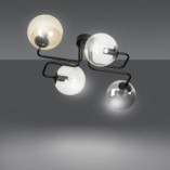 Lampa sufitowa Brendi IV - kolorowe szkło | Emibig