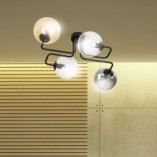 Lampa sufitowa Brendi IV - kolorowe szkło | Emibig