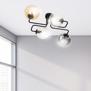 Lampa sufitowa Brendi IV - kolorowe szkło | Emibig