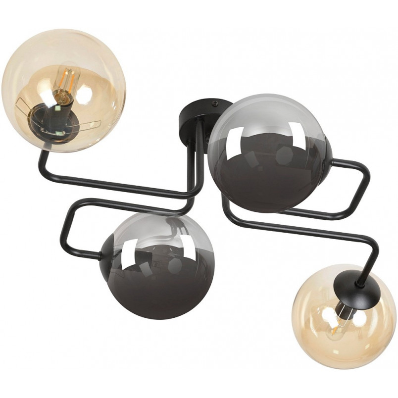 Lampa sufitowa Brendi IV - Szklane kule, 55cm | Emibig