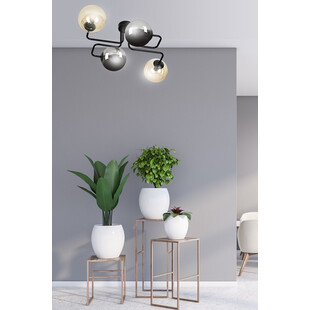 Lampa sufitowa Brendi IV - Szklane kule, 55cm | Emibig