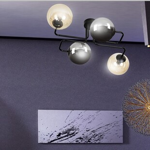 Lampa sufitowa Brendi IV - Szklane kule, 55cm | Emibig