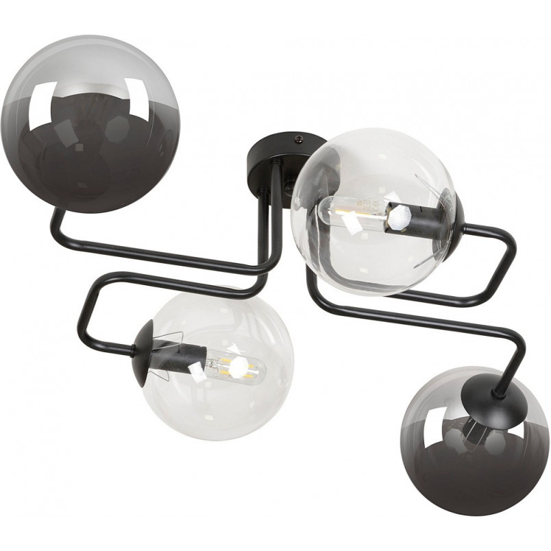 Lampa Sufitowa Brendi IV - Szkło, Kule, 55cm | Emibig