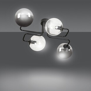 Lampa Sufitowa Brendi IV - Szkło, Kule, 55cm | Emibig