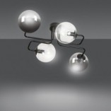 Lampa Sufitowa Brendi IV - Szkło, Kule, 55cm | Emibig