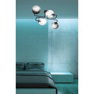 Lampa Sufitowa Brendi IV - Szkło, Kule, 55cm | Emibig