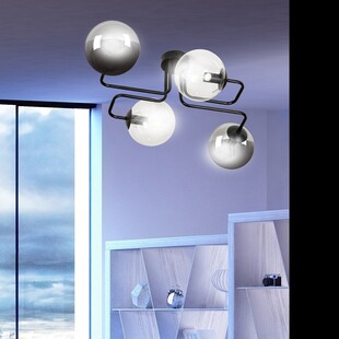 Lampa Sufitowa Brendi IV - Szkło, Kule, 55cm | Emibig