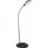 Lampa biurkowa LED Timmi czarna - Brilliant | Regulowana