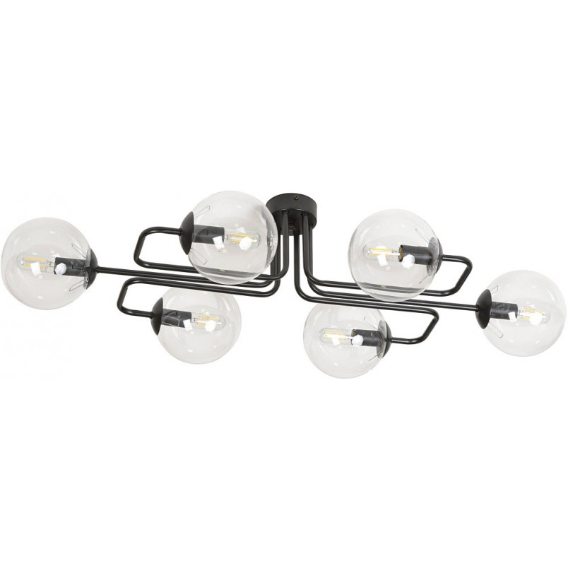 Lampa Sufitowa Brendi 6A - Szkło, E14, Modern | Emibig