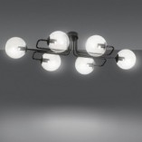 Lampa Sufitowa Brendi 6A - Szkło, E14, Modern | Emibig
