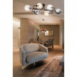 Lampa sufitowa Brendi - kolorowe szklane kule | Emibig