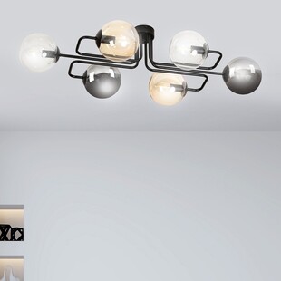 Lampa sufitowa Brendi - kolorowe szklane kule | Emibig