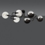 Lampa Sufitowa Brendi 6A - Szklane Kule | Emibig