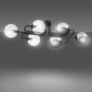 Lampa Sufitowa Brendi 6A - Szklane Kule | Emibig