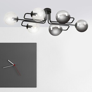 Lampa Sufitowa Brendi 6A - Szklane Kule | Emibig