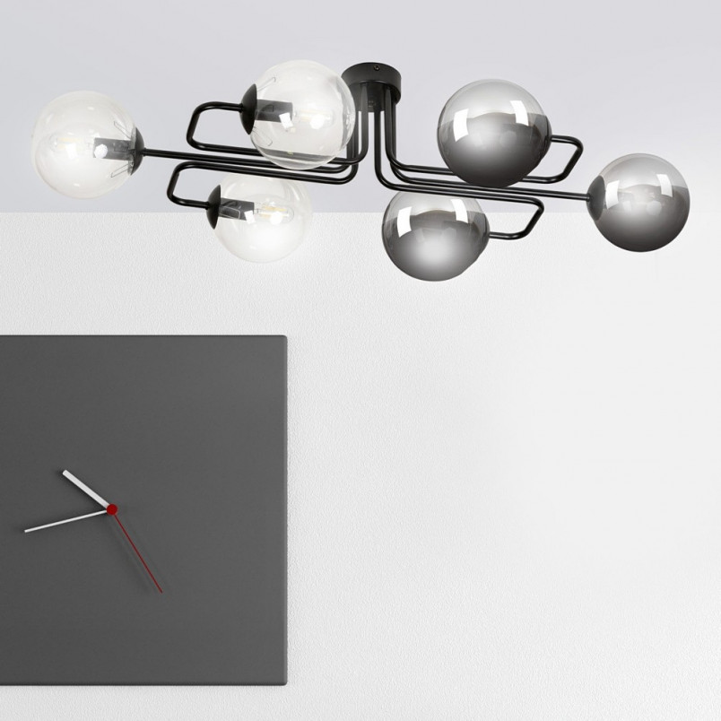 Lampa Sufitowa Brendi 6A - Szklane Kule | Emibig
