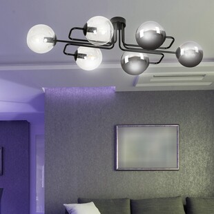 Lampa Sufitowa Brendi 6A - Szklane Kule | Emibig